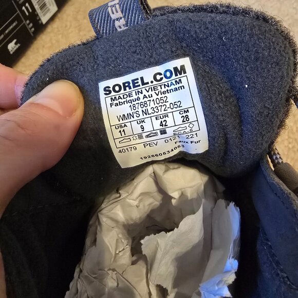 Sorel Womens Kinetic Caribou - Picture 7 of 7